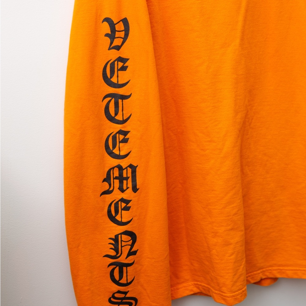 ‼️SOLD‼️Vetements Limited Edition 2016 Archive Long sleeve logo M - Picture 5 of 7